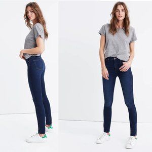 Madewell 10" High-Rise Skinny Jeans Hayes Wash 28